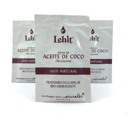 SOBRE ACEITE DE COCO LEHIT 
